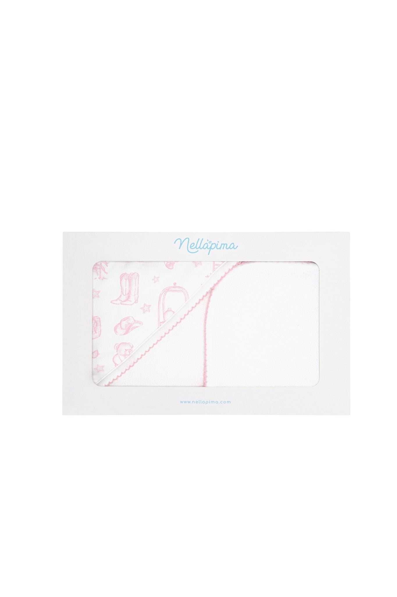 Pink Lone Star Toile Towel - Blissfully Lavender BoutiqueNella Pima