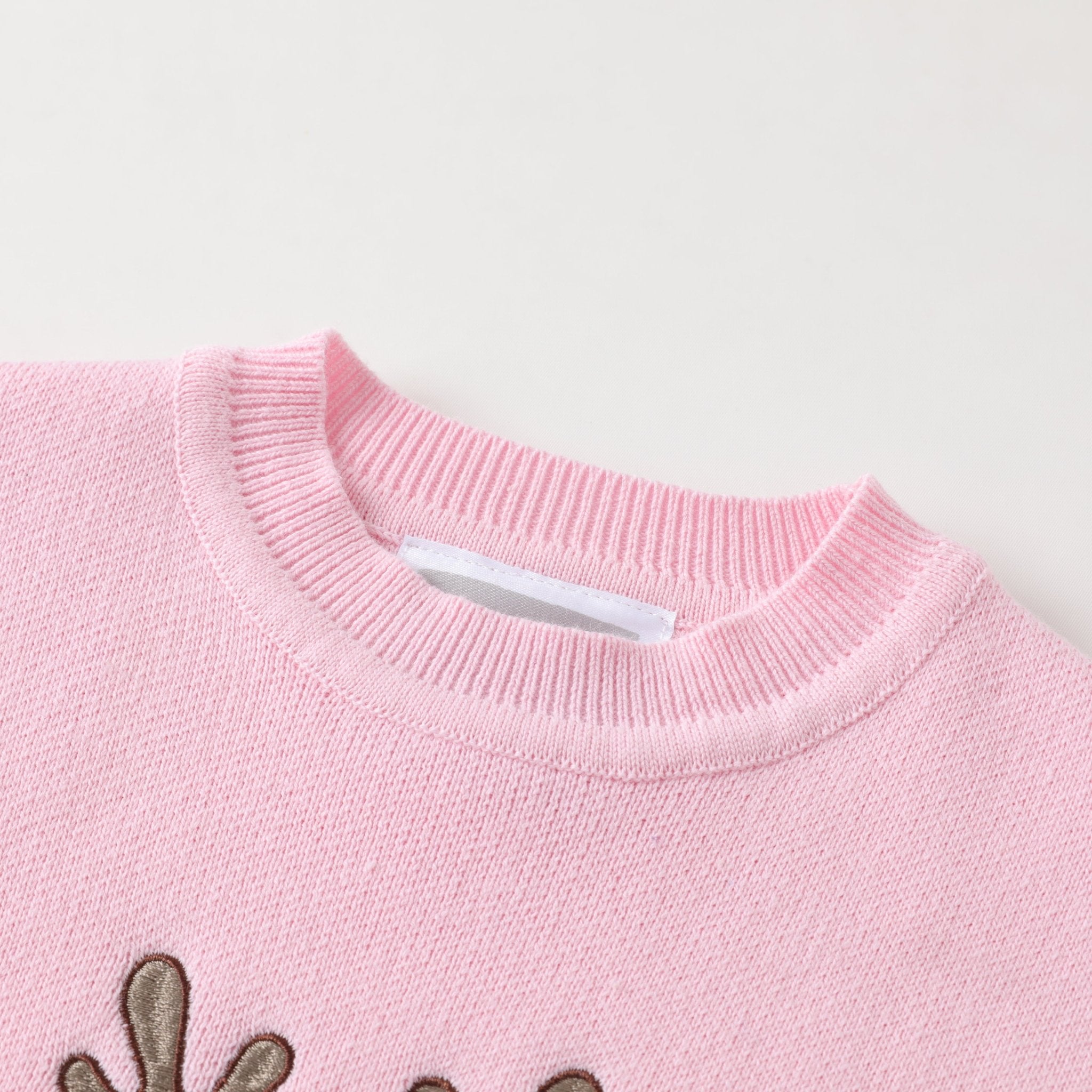 Pink Reindeer Sweater
