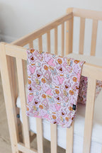Pink Snacks - Lightweight Blanket - Blissfully Lavender BoutiqueBlush Lotus