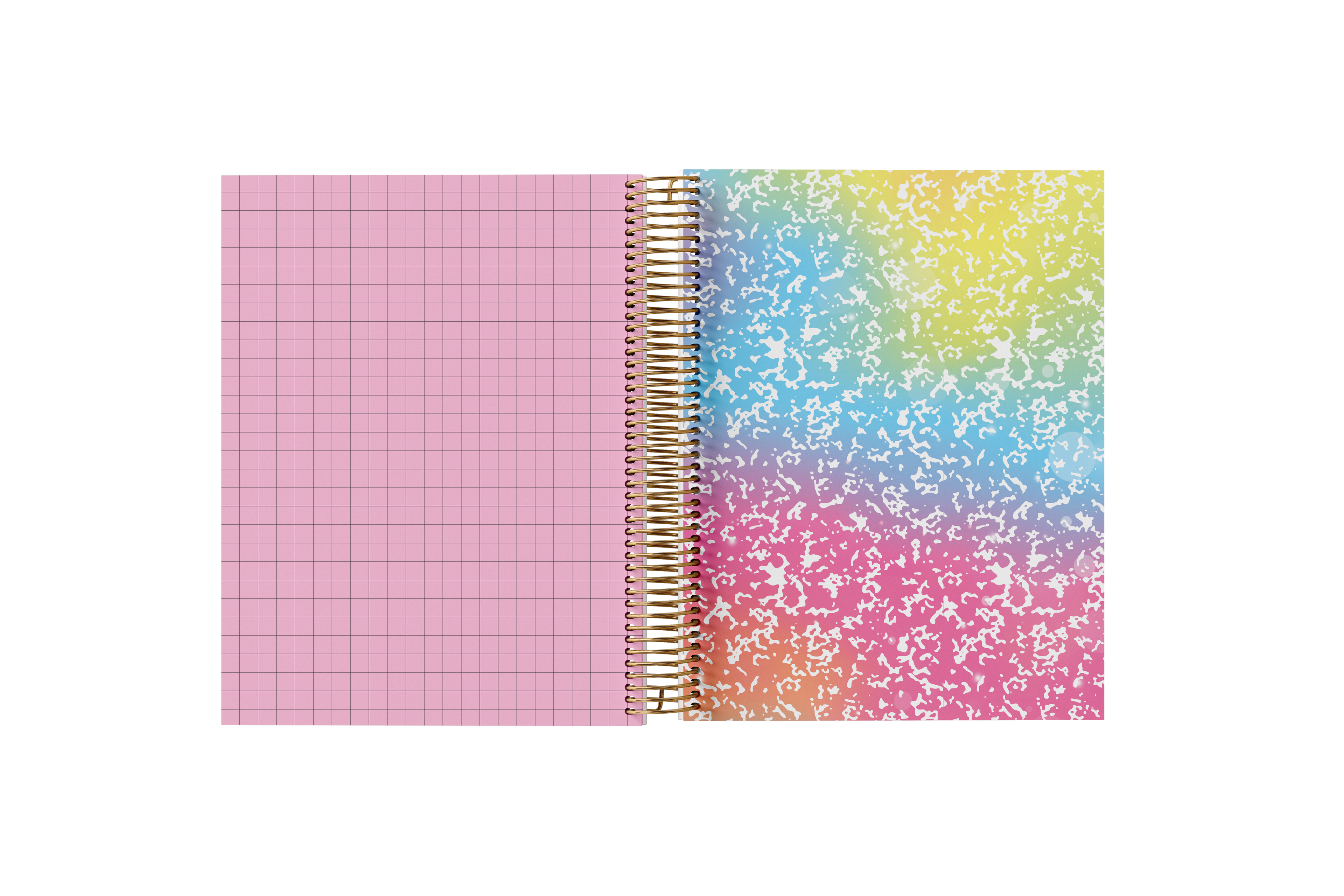 Graph Paper Holographic Notebook by BERTEAU & Co.