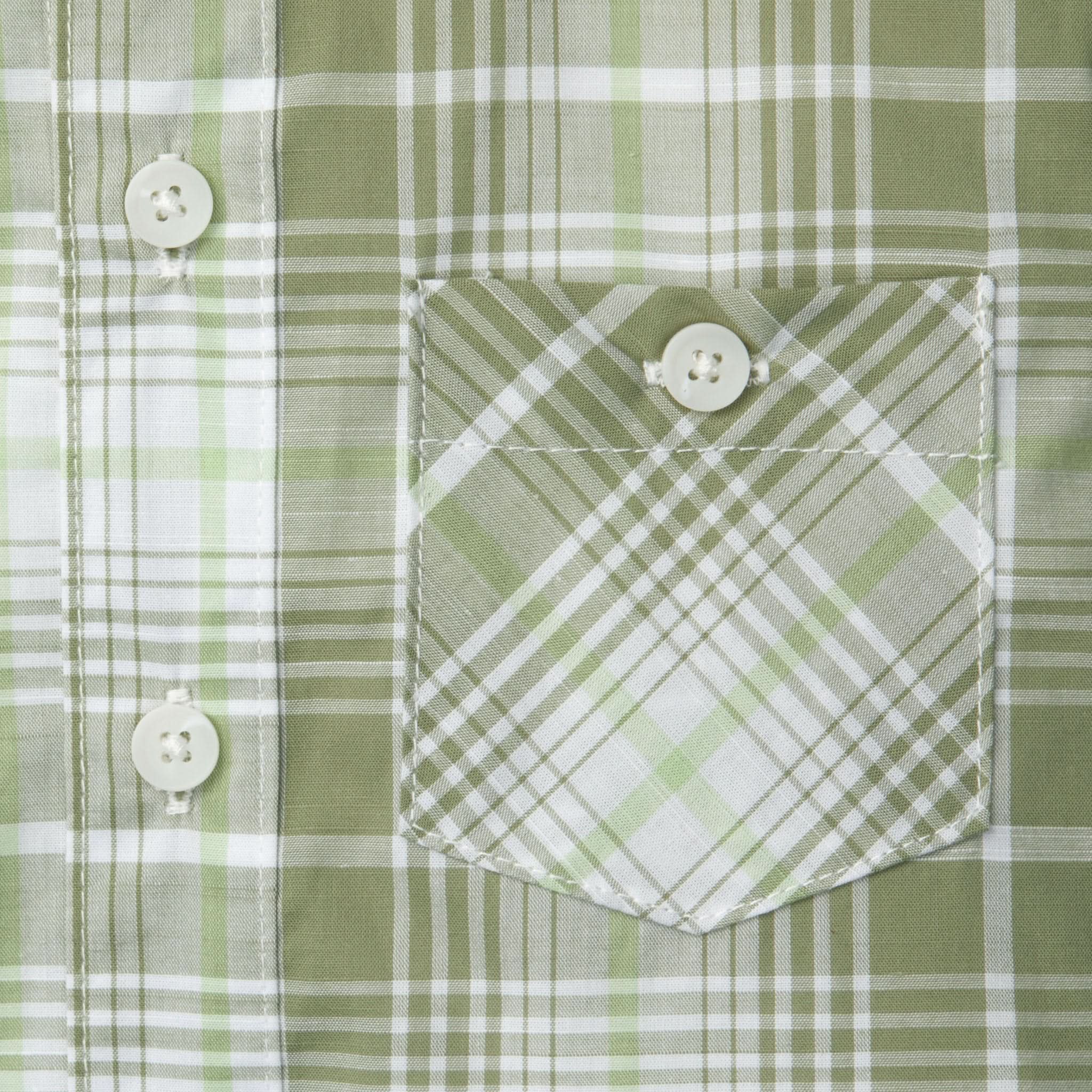 Organic Cotton Poplin Button Down Shirt