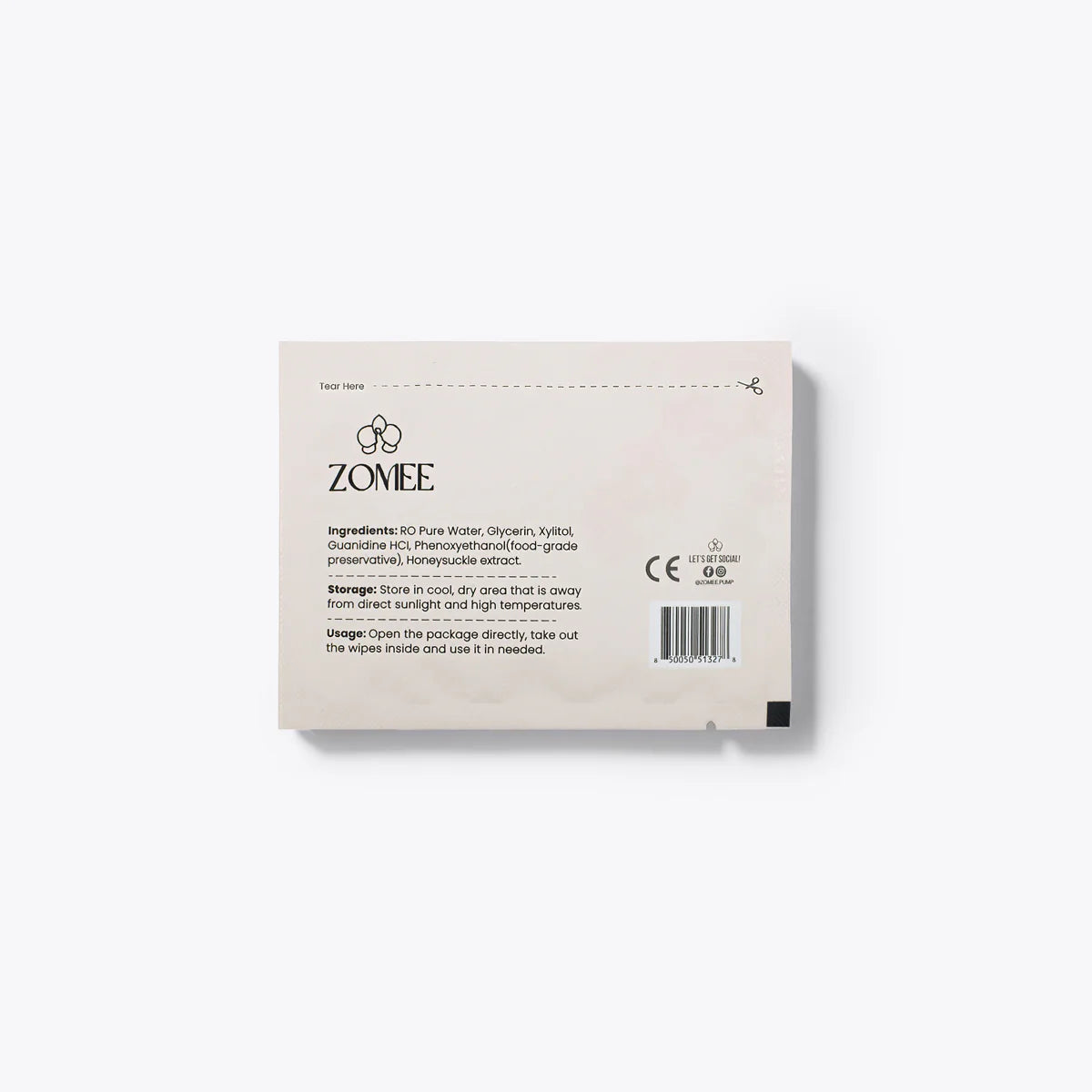Zomee Breast Pump Cleaning Wipes (40ct)