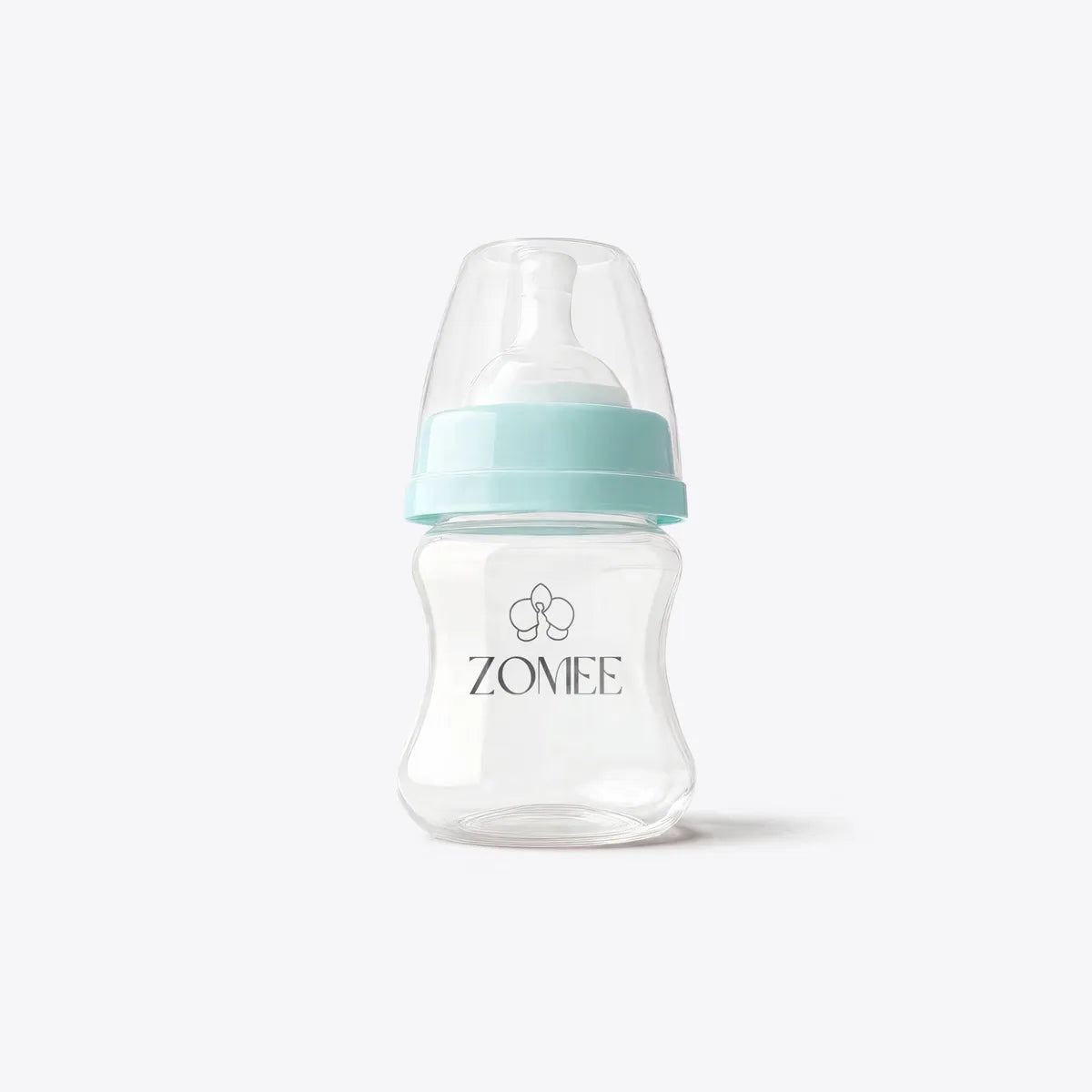 Zomee Feeding Bottle with Nipple (Single and Double Packs)
