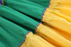 Purple, Green and Gold Mardi Gras Dress