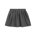 Purple Halloween Ruffle Top and Gray Skort Set