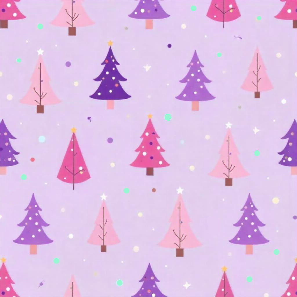 Purple Tree Lounge Gown