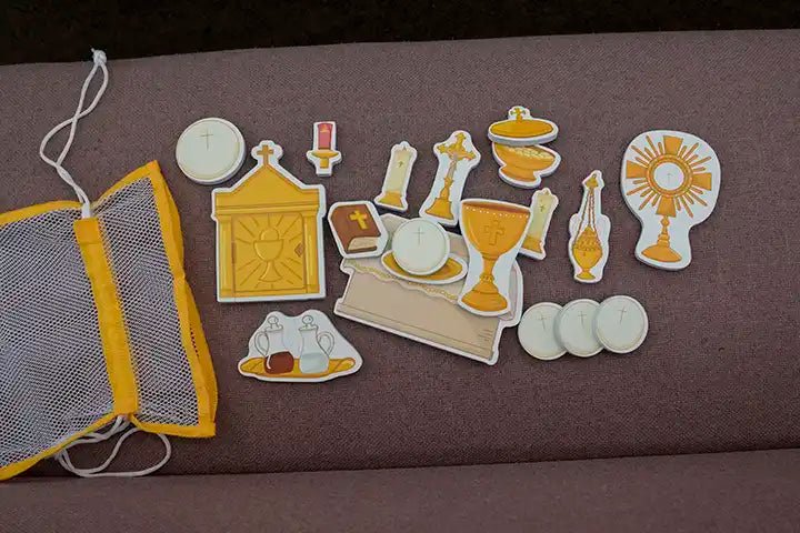 Quiet Mass Foam Play Set - Blissfully Lavender BoutiqueSaintly Heart