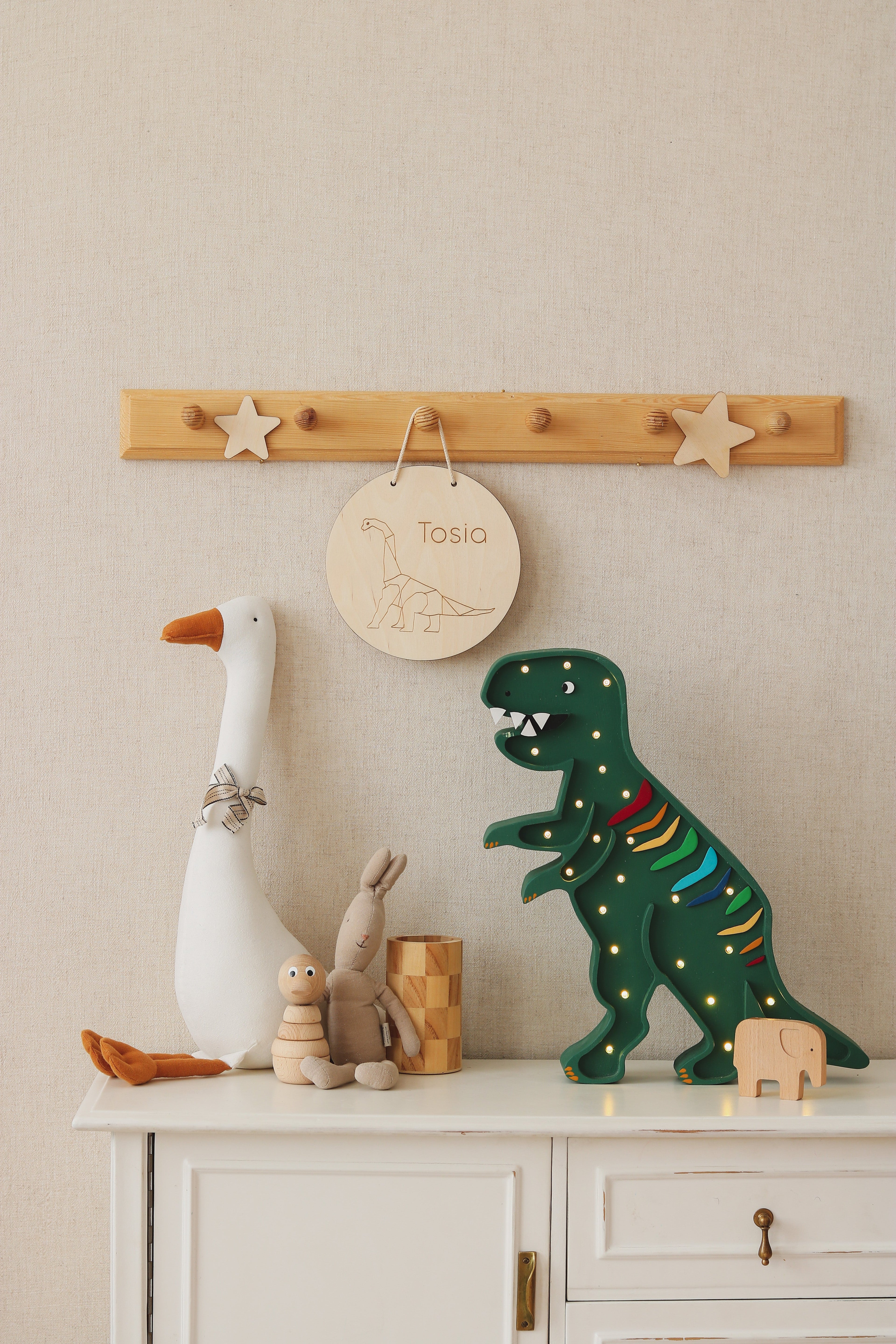 Little Lights T Rex Lamp