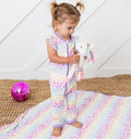 Aurora Flutter Romper
