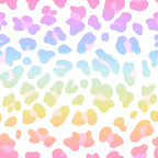 Rainbow Leopard Flutter Romper