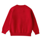 Red Sweater with Glitter Bow