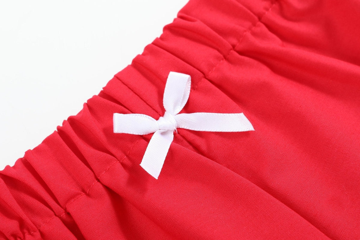 Red Traditional Bloomers