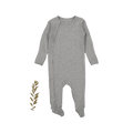 The Snap Romper - Heather