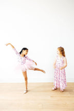 Retro Daydream 3/4 Sleeve Tutu Leotard - Blissfully Lavender BoutiqueMila & Rose ®