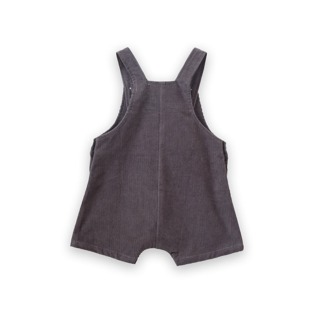 Baby Boy Vintage Gray Corduroy Jumper