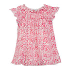 Ruched Tunic Set - Splashes on White - Blissfully Lavender BoutiqueFeather Baby