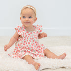 Strawberry Ruffle Dress & Bloomer