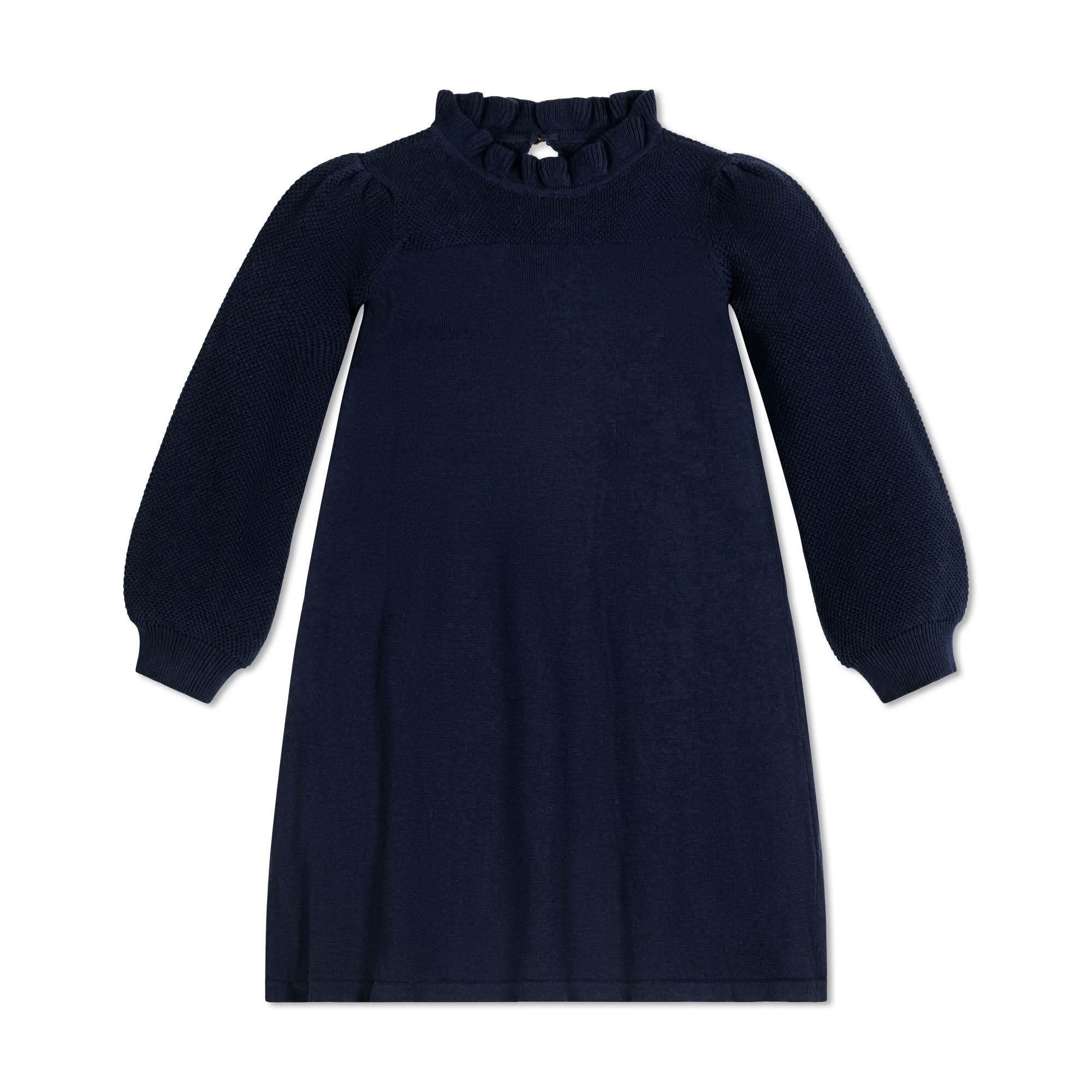 Ruffle Neck Sweater Dress - Blissfully Lavender BoutiqueHope & Henry