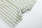 Sage Green Baby Boy Shortall