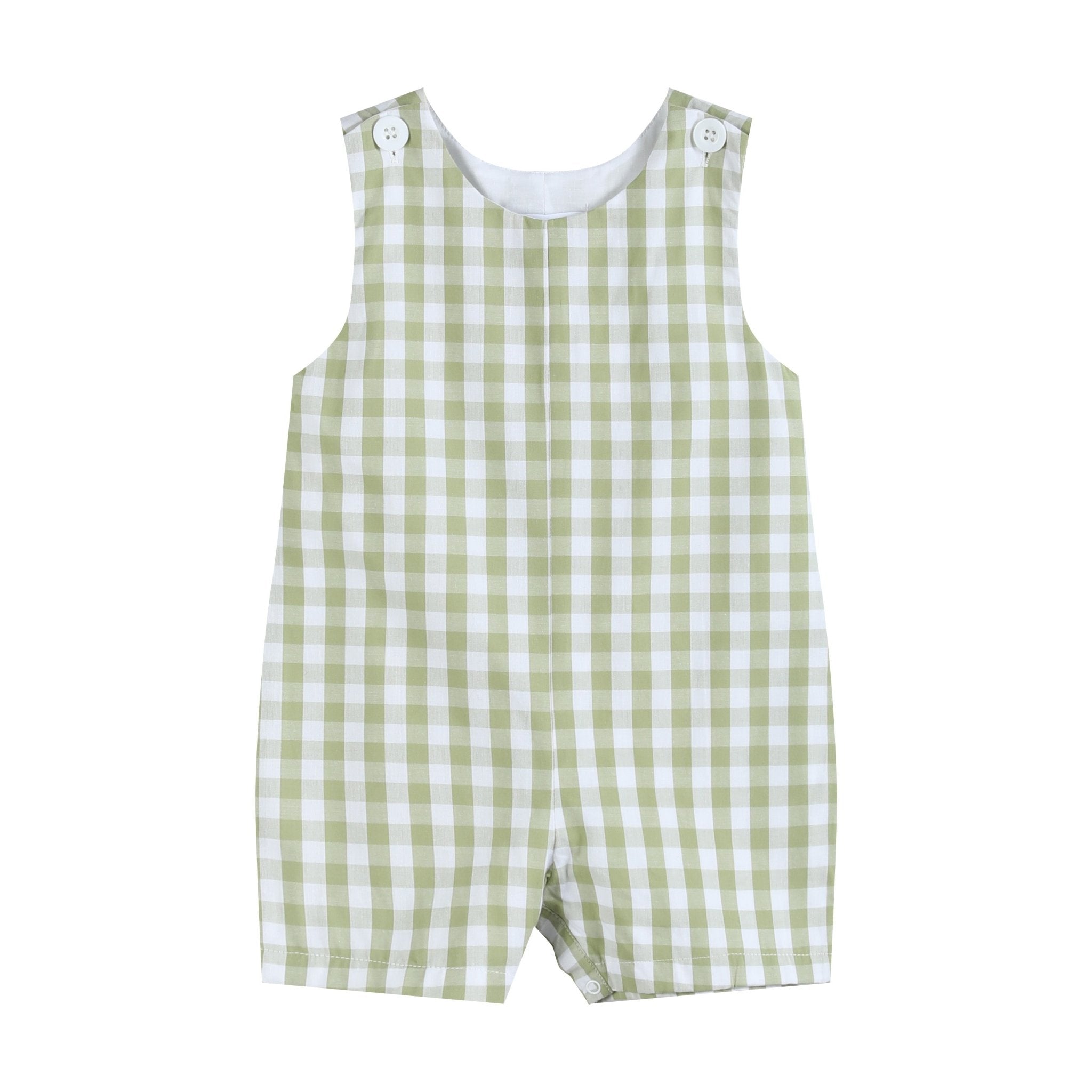 Sage Green Baby Boy Shortall