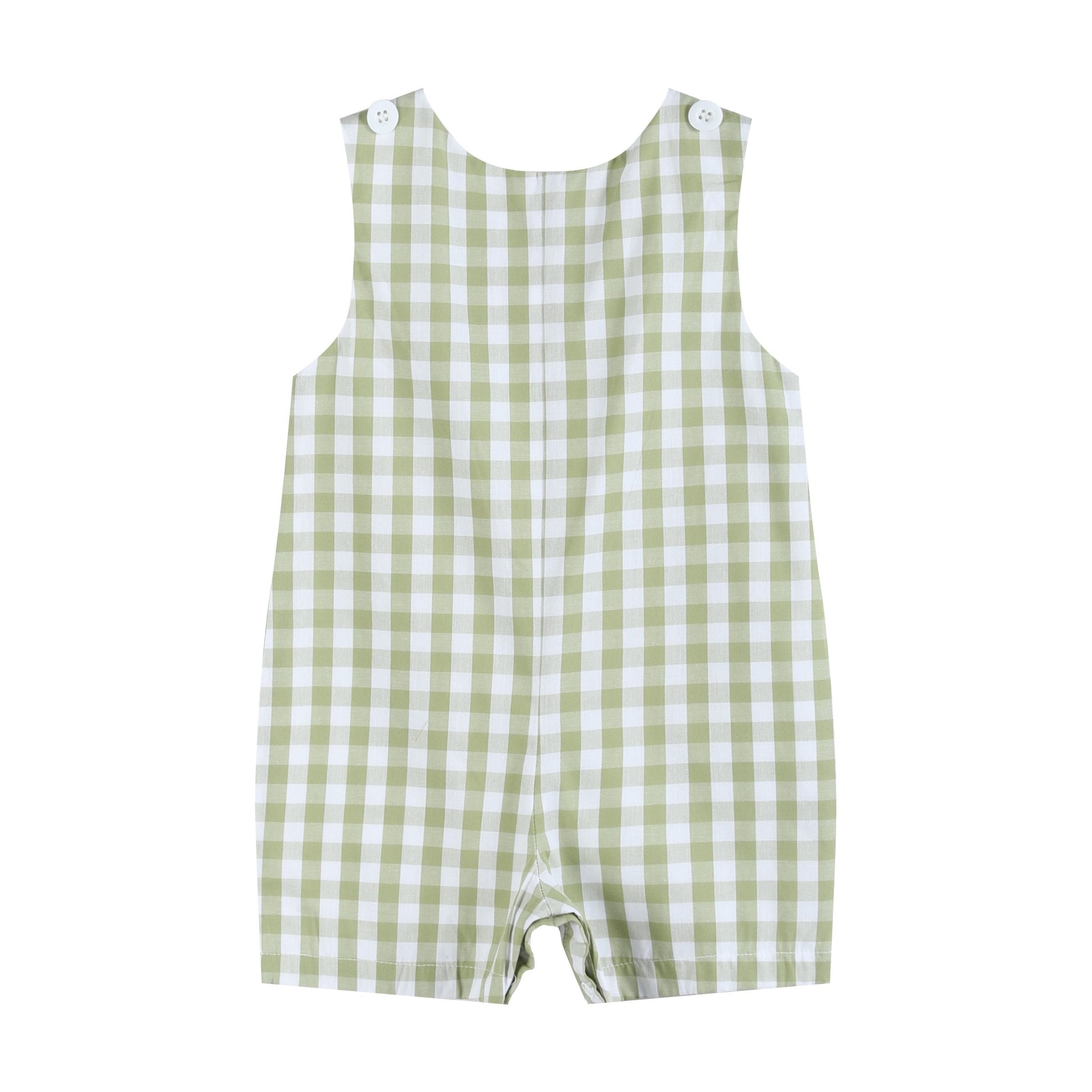 Sage Green Baby Boy Shortall