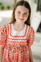 Girls Sara Collar Dress