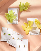 Screwback Stud Earrings - Gator