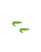 Screwback Stud Earrings - Gator