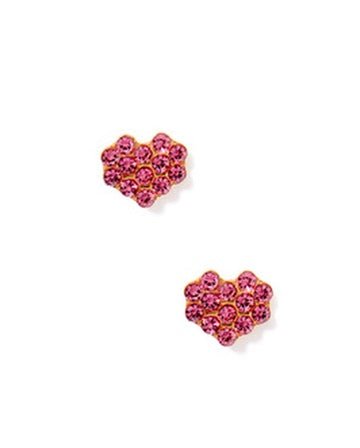 Women's Screwback Stud Earrings - Leo Pink