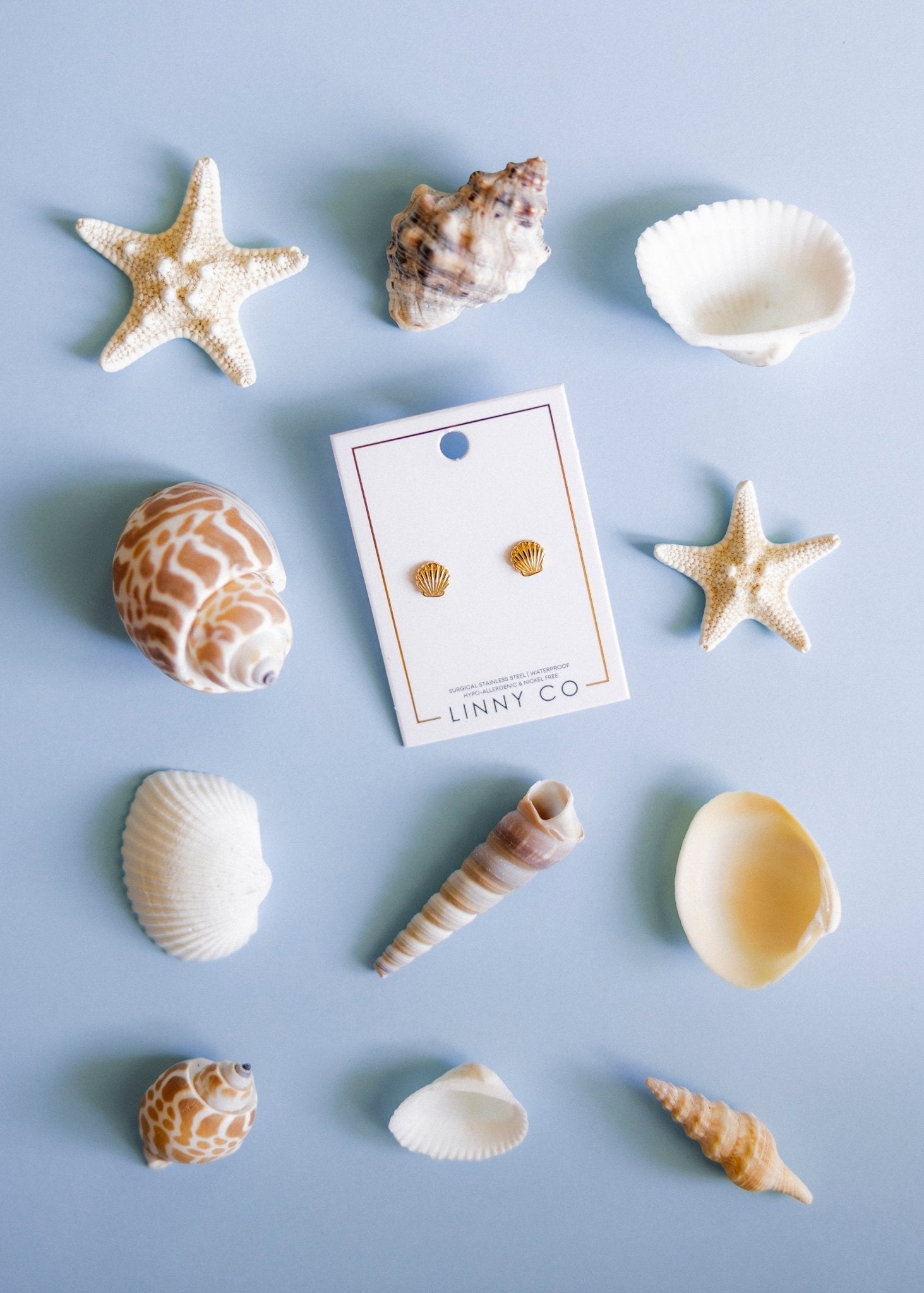 Screwback Stud Earrings - Marina
