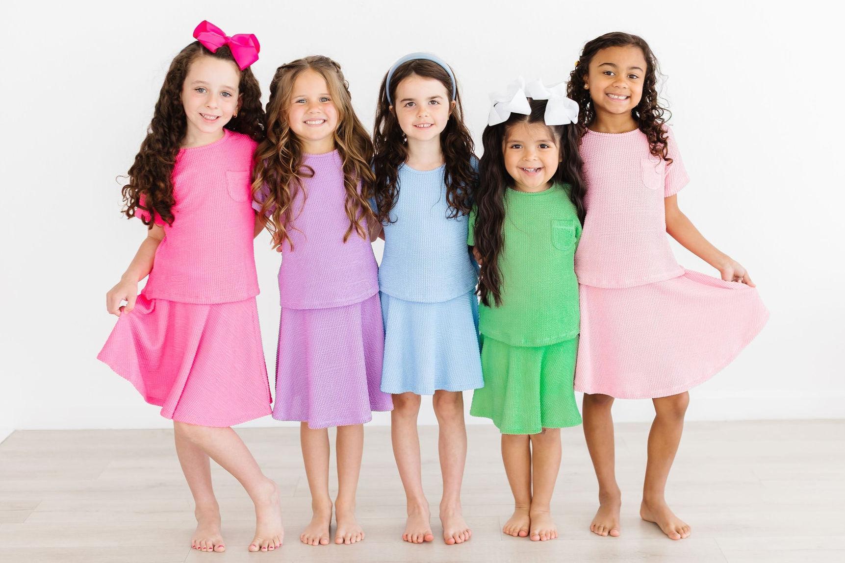 Scrunchy Twirl Skort - Blissfully Lavender BoutiqueMila & Rose ®