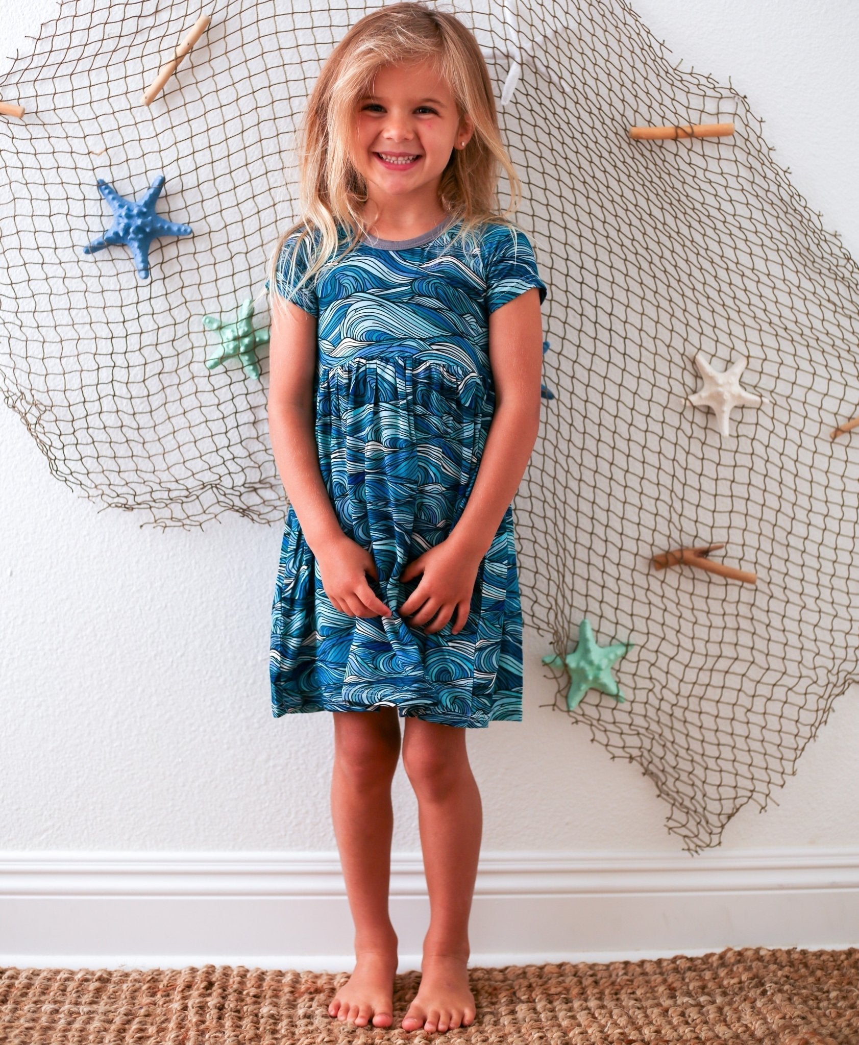 Sea Dreams Bamboo Dress - Blissfully Lavender BoutiqueBestaroo