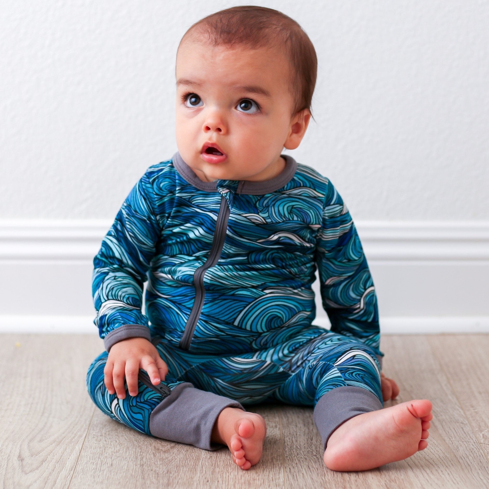 Sea Dreams Bamboo Romper - Blissfully Lavender BoutiqueBestaroo