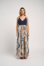 Seneiya Crochet Dress Blue - Blissfully Lavender BoutiqueGuadalupe Design