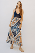Seneiya Crochet Dress Blue - Blissfully Lavender BoutiqueGuadalupe Design