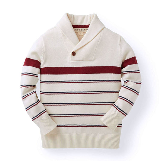 Shawl Collar Organic Sweater