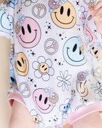 Groovy Girl Short Sleeve Bubble Romper