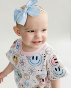 Groovy Girl Short Sleeve Bubble Romper