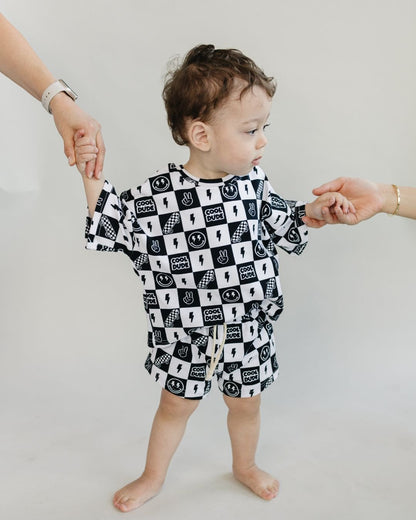 Boys Cool Dude Shorts Set