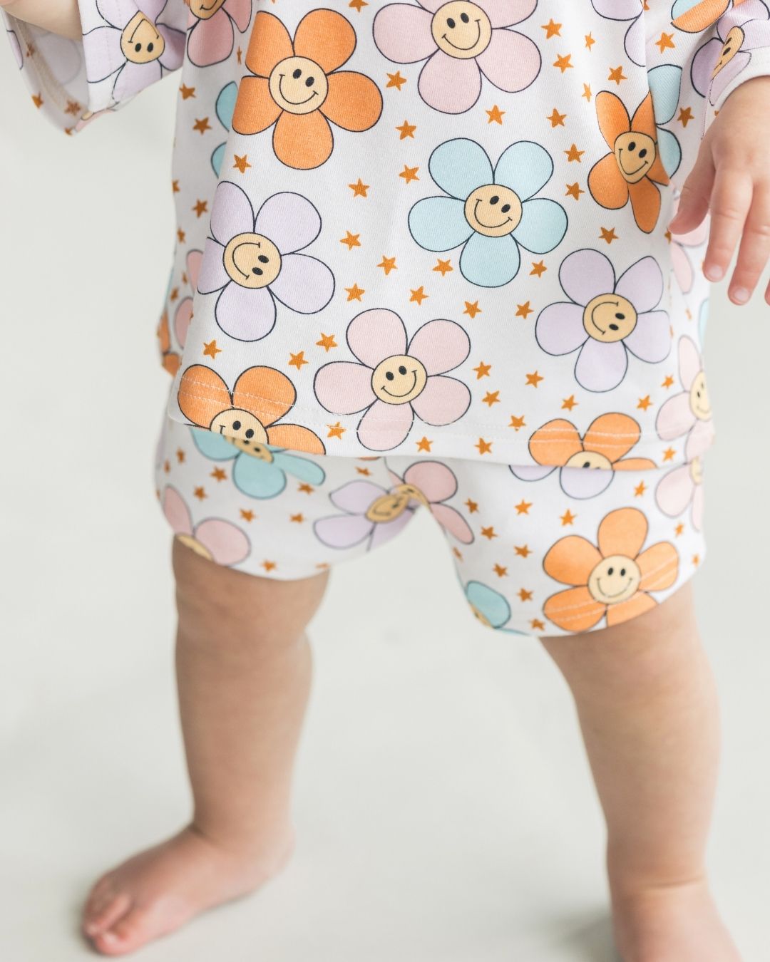 Girls Ditzy Daisy Shorts Set