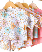 Girls Ditzy Daisy Shorts Set