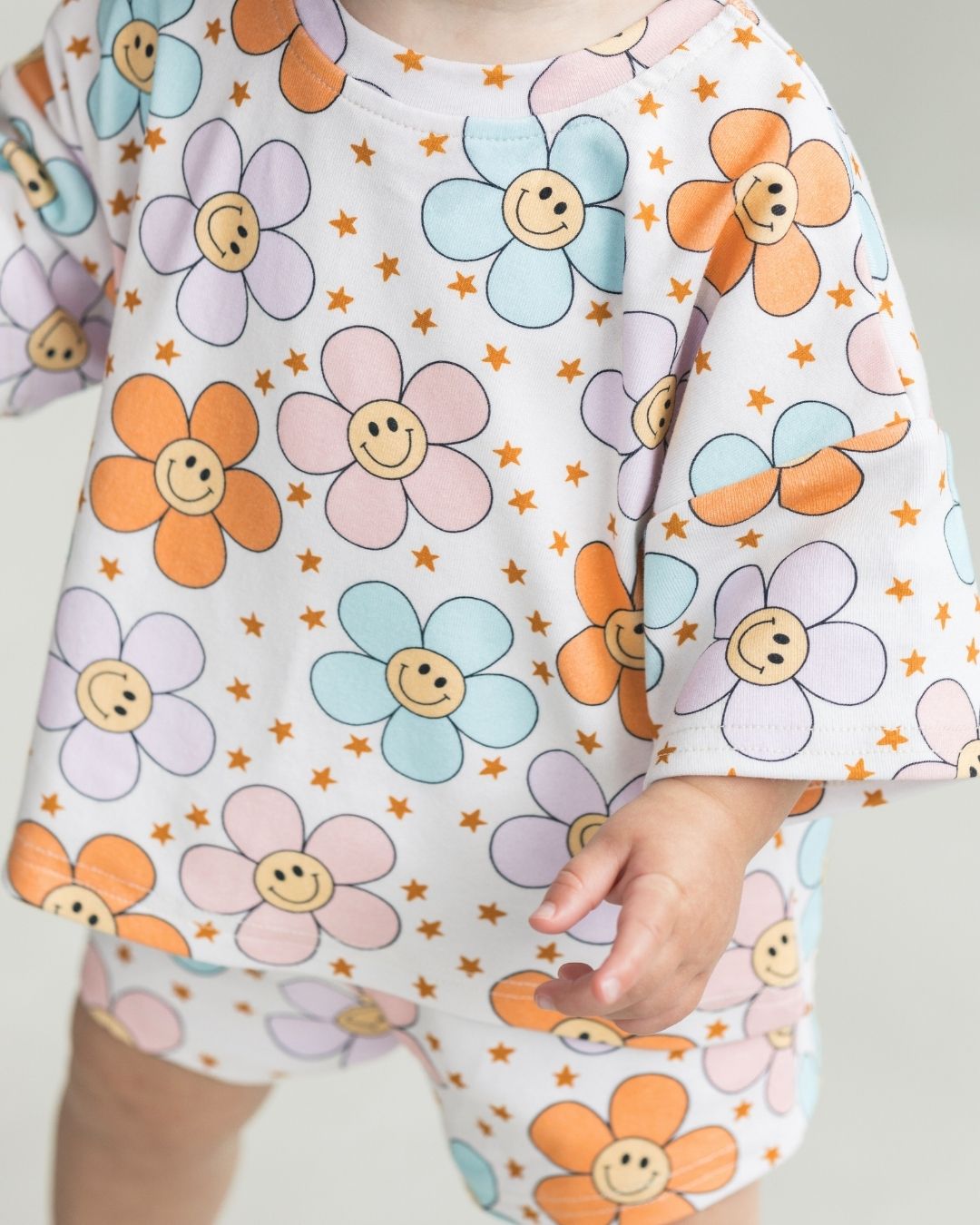 Girls Ditzy Daisy Shorts Set