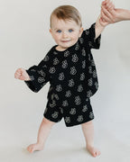 Good Vibes Cotton Shorts Set