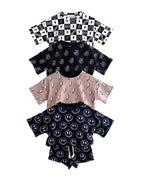 Good Vibes Cotton Shorts Set