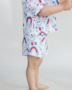 Girls Little Miss USA Short Set