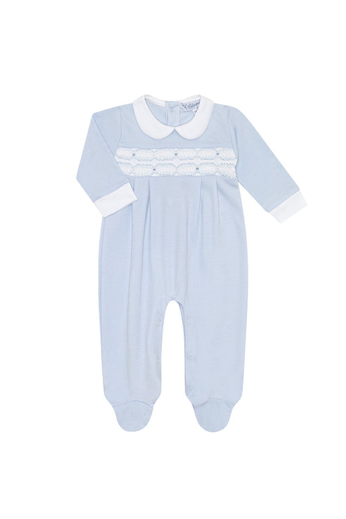 Signature Smocked Boys Footie