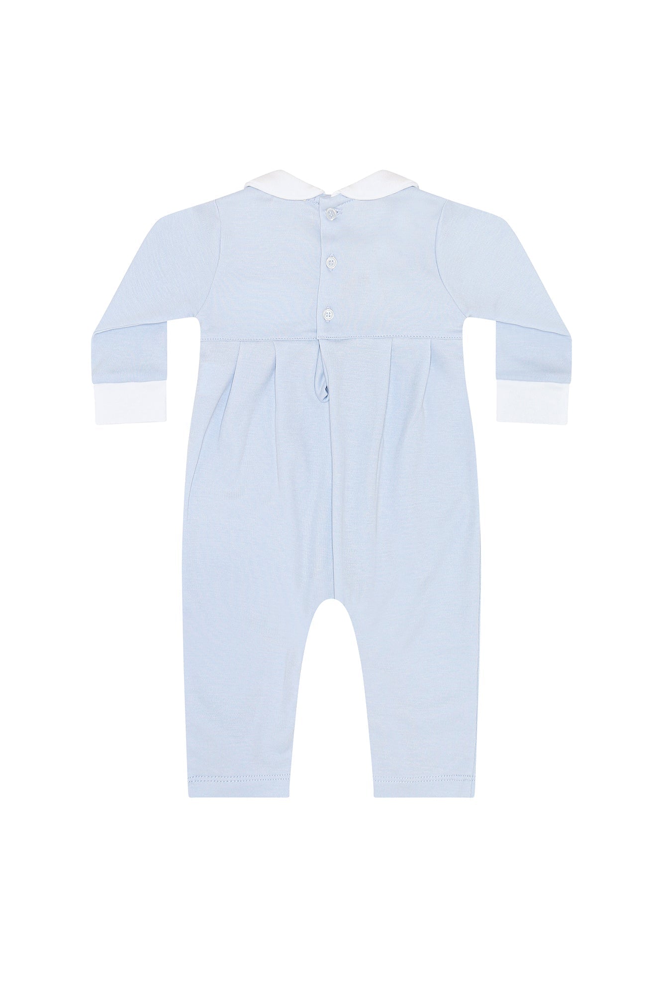 Signature Smocked Boys Playsuit