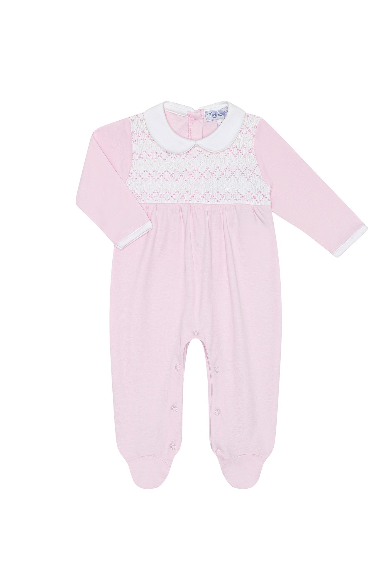 Signature Smocked Girls Footie