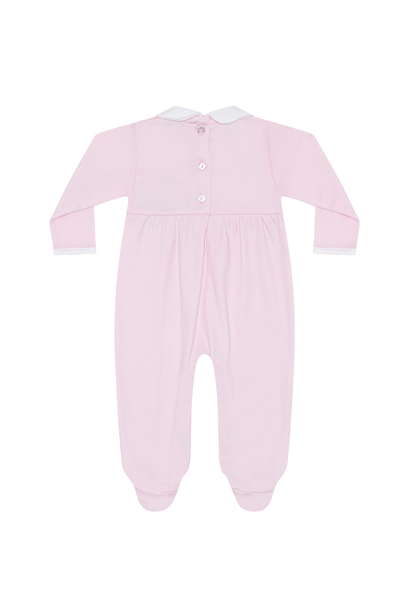 Signature Smocked Girls Footie