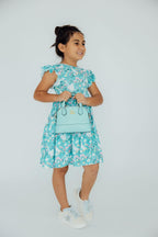 Silly Goose Flutter Sleeve Twirl Dress - Blissfully Lavender BoutiqueMila & Rose ®